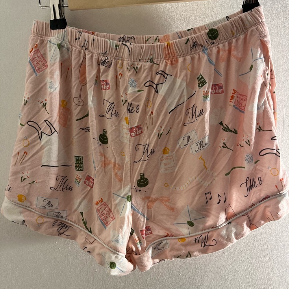 Kate Spade With Love Shorty Bridal Pajama Set - Picture 10 of 11